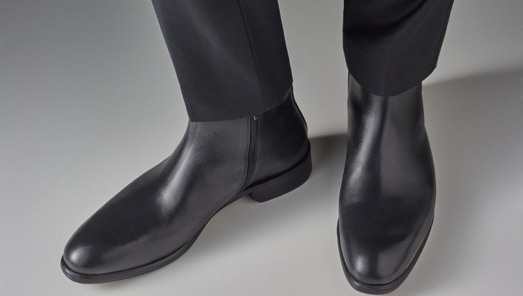 Botas sociais masculinas