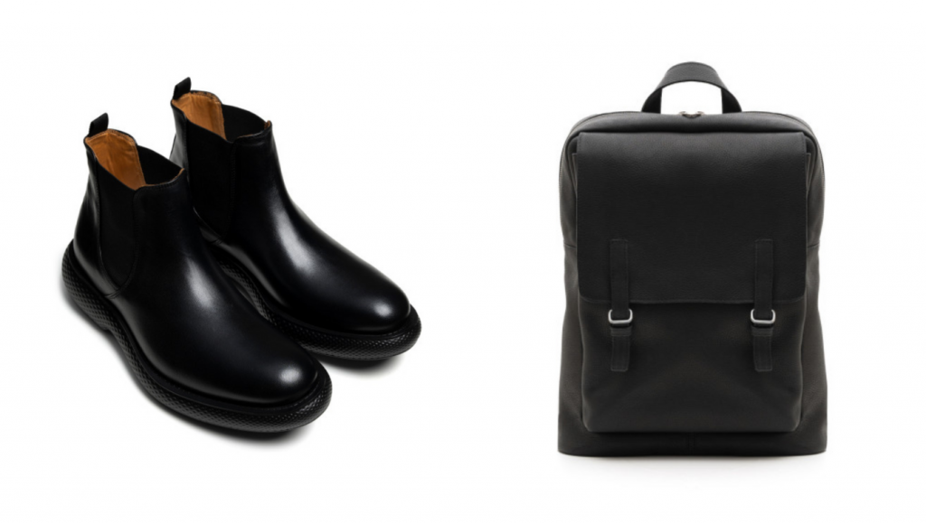 Classic over classic: Bota Masculina Chelsea Astell Preta + Mochila Bay Backpack