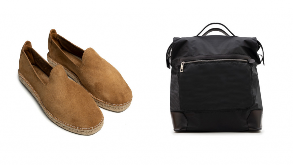 Alpargata Maule Castor e Mochila Alston Backpack: total weekend