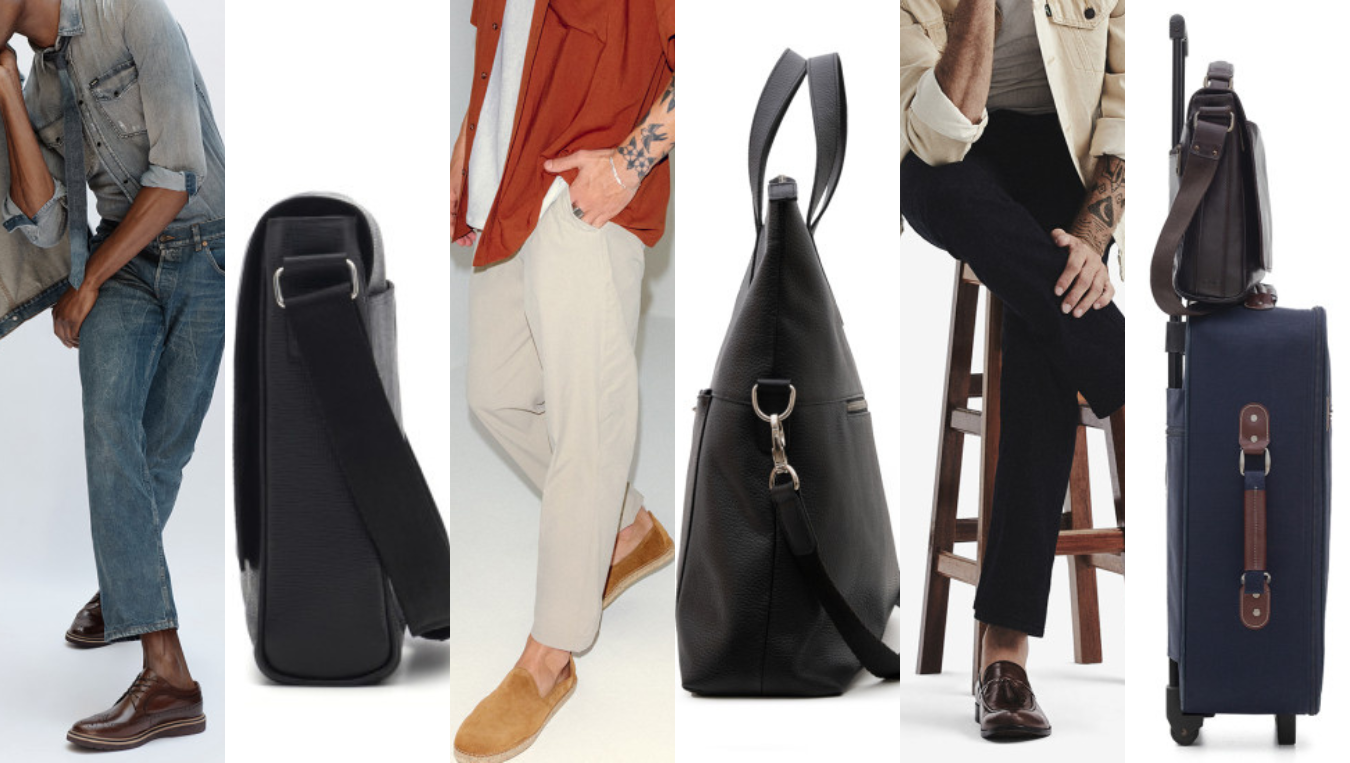 10 bolsas e sapatos masculinos de couro para o dia a dia