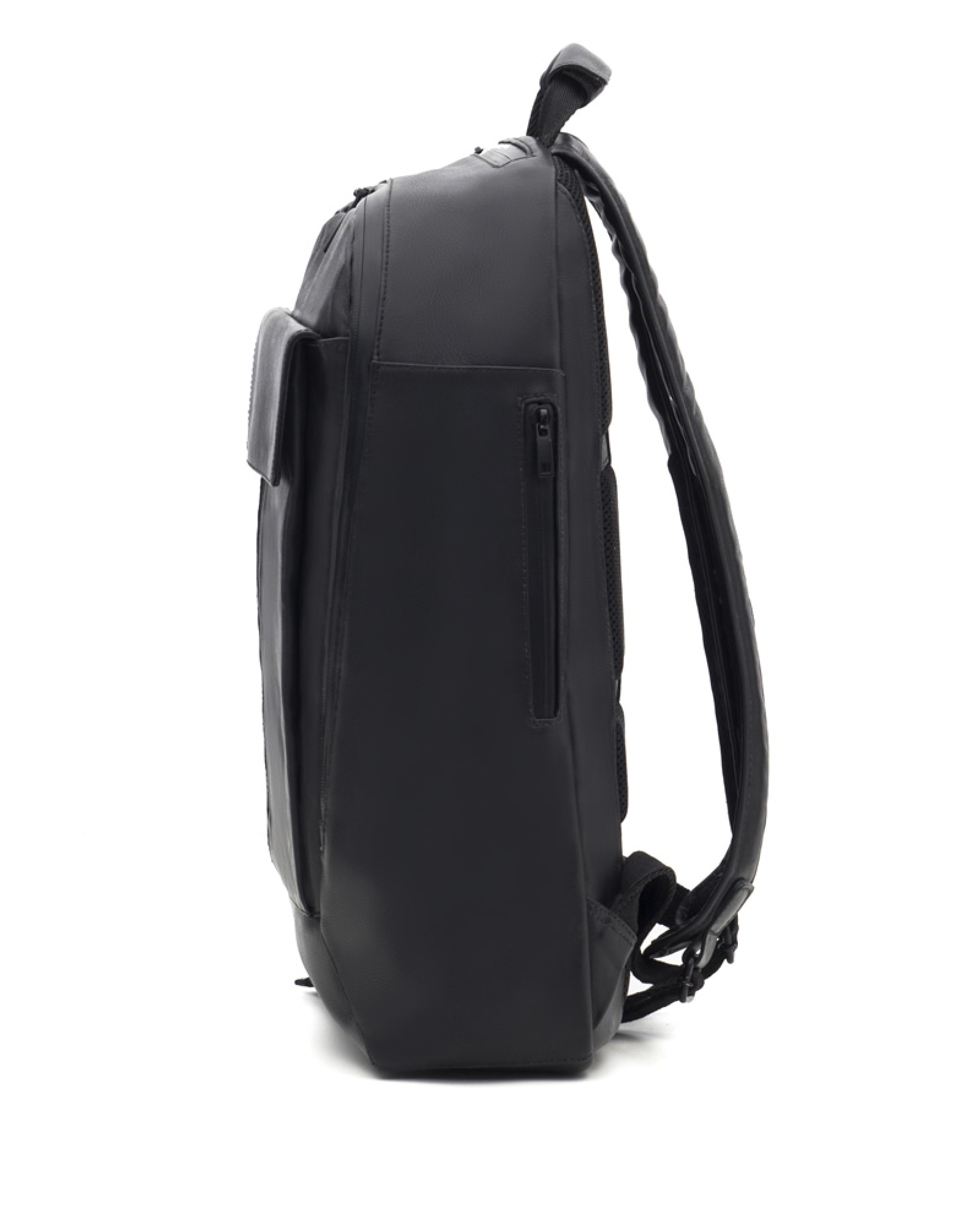 Mochila De Couro Virrat Preta Mochila De Couro Virrat Preta
