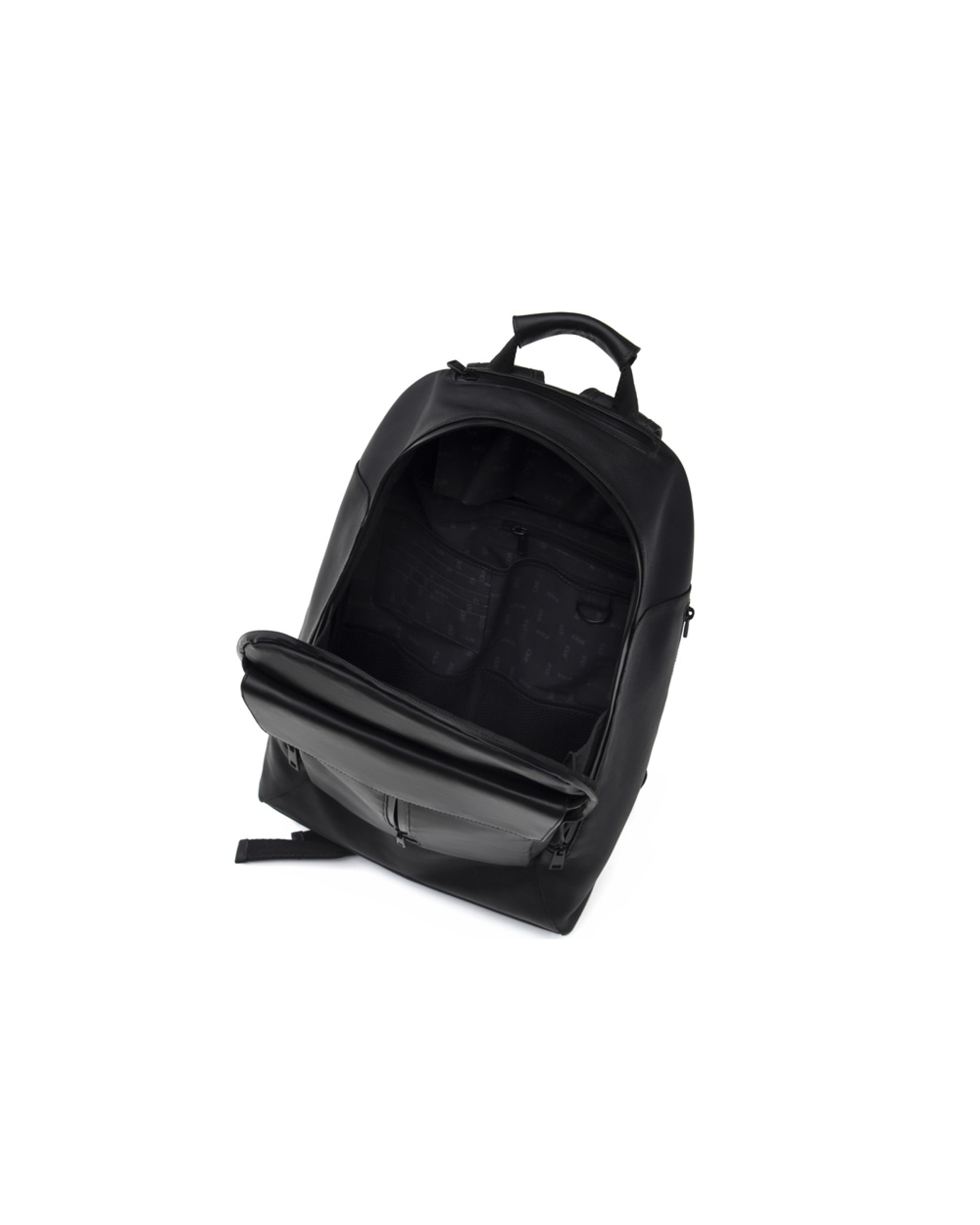 Mochila De Couro Virrat Preta Mochila De Couro Virrat Preta