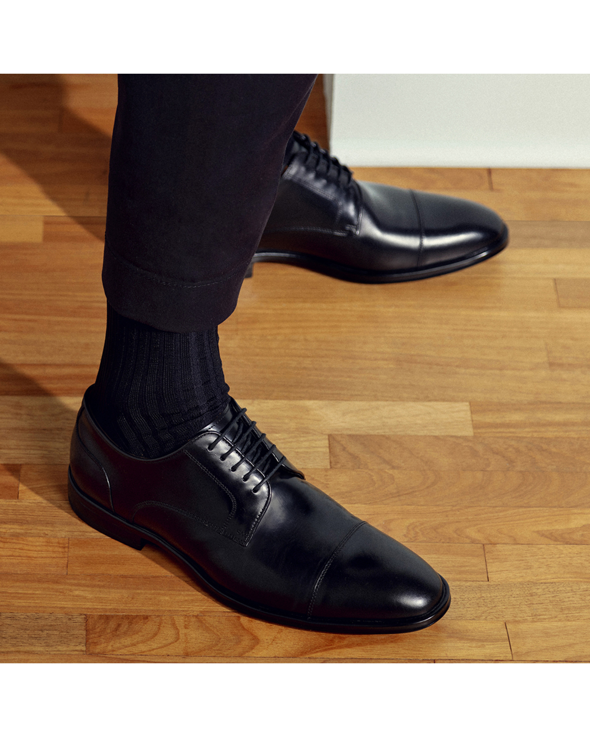 Sapato Masculino Derby Barto Preto Sapato Masculino Derby Barto Preto
