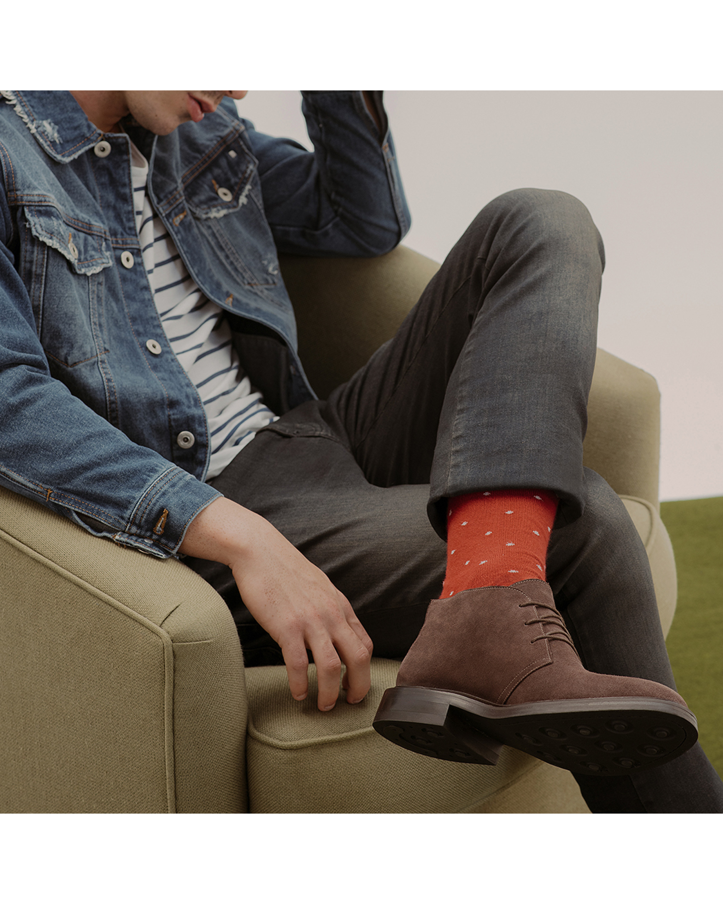 Bota Masculina Brera Camurça Café Bota Masculina Brera Camurça Café