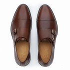 Sapato Social Monk Strap Barlee Whisky