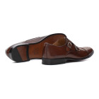 Sapato Social Monk Strap Barlee Whisky