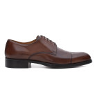 Sapato Social Derby Cap-toe Boyd Whisky