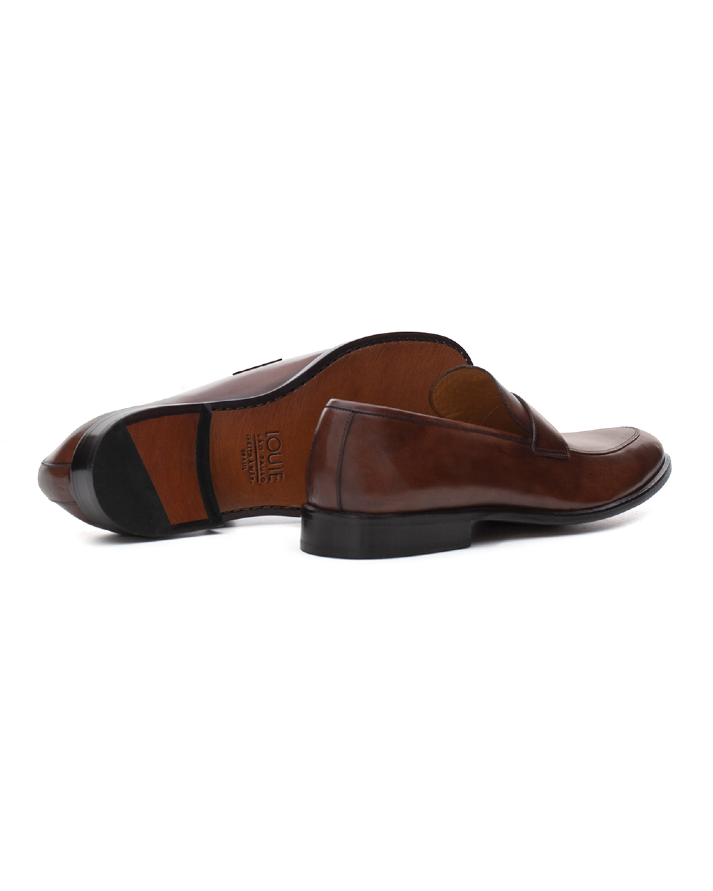Sapato Social Loafer Matteo Whisky