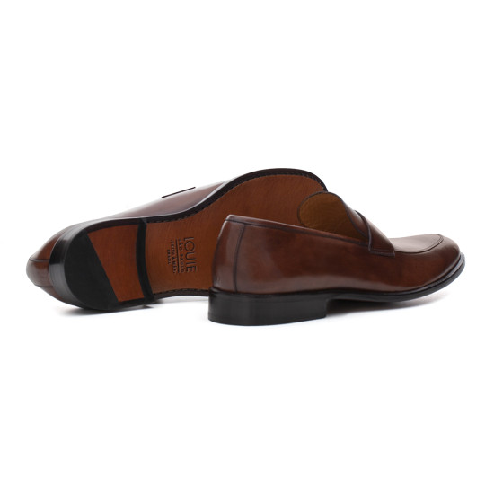 Sapato Social Loafer Matteo Whisky