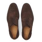 Sapato Masculino Derby Brogue Degli Café