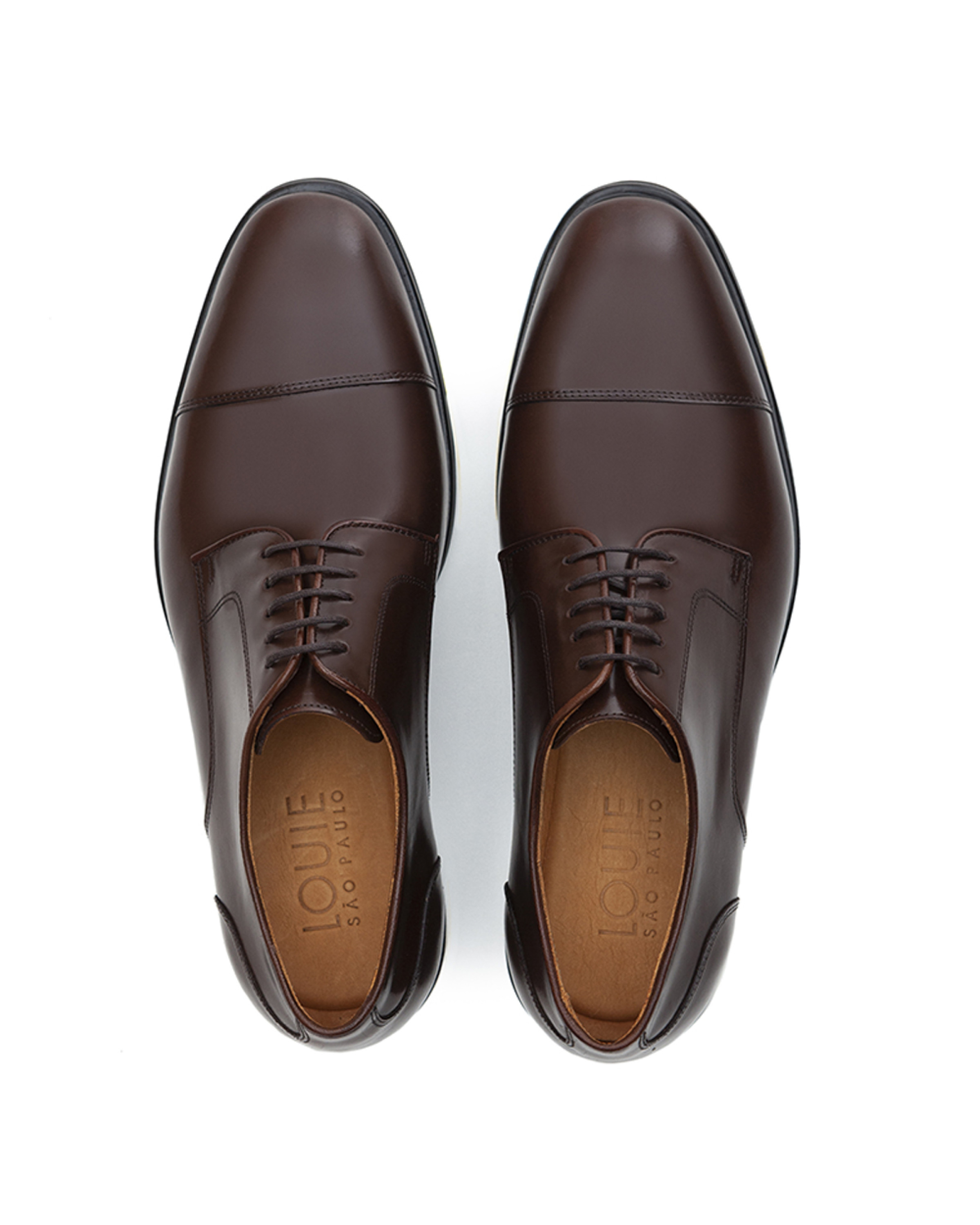 Sapato Masculino Derby Barto Café