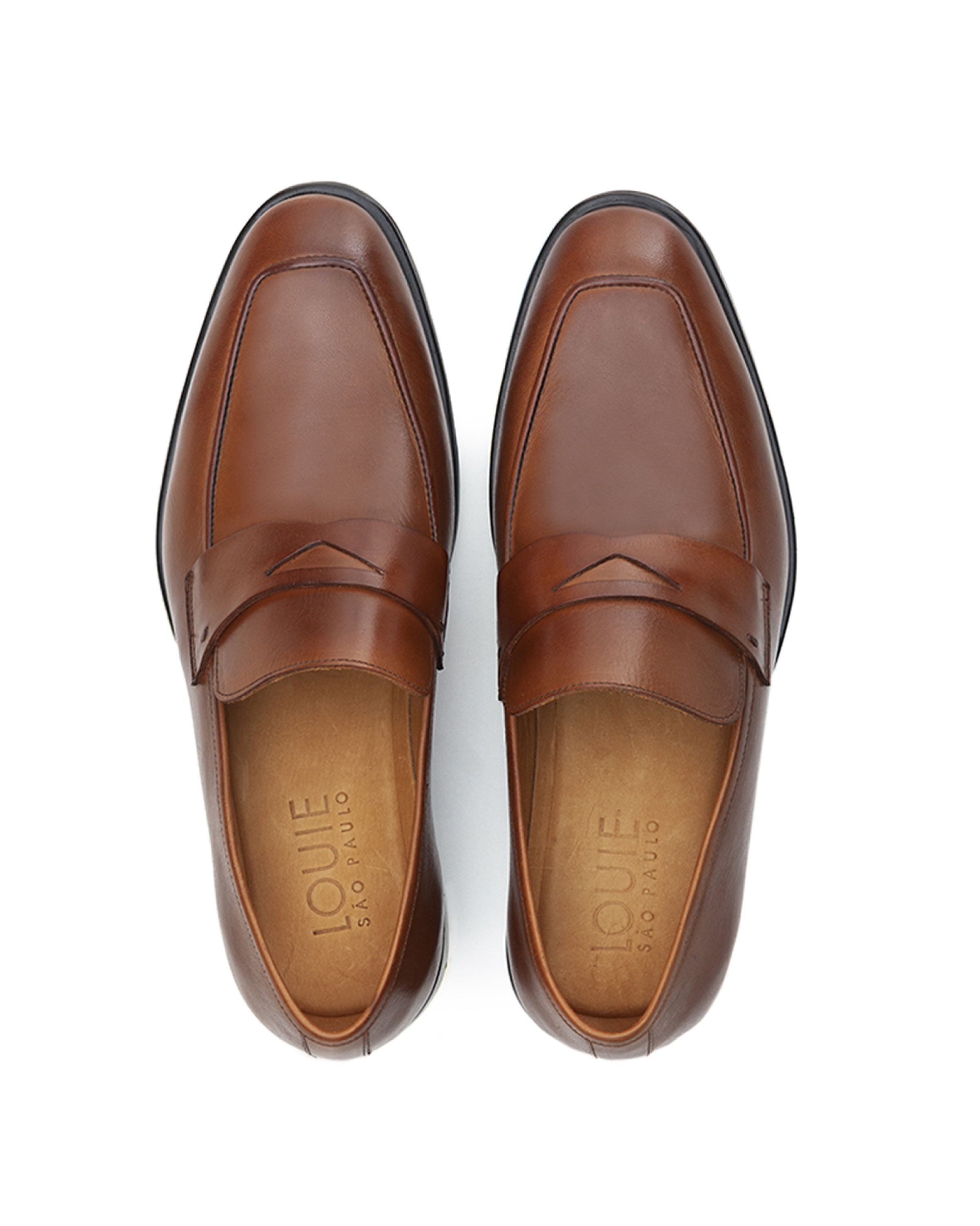 Sapato Masculino Loafer Grottie Whisky