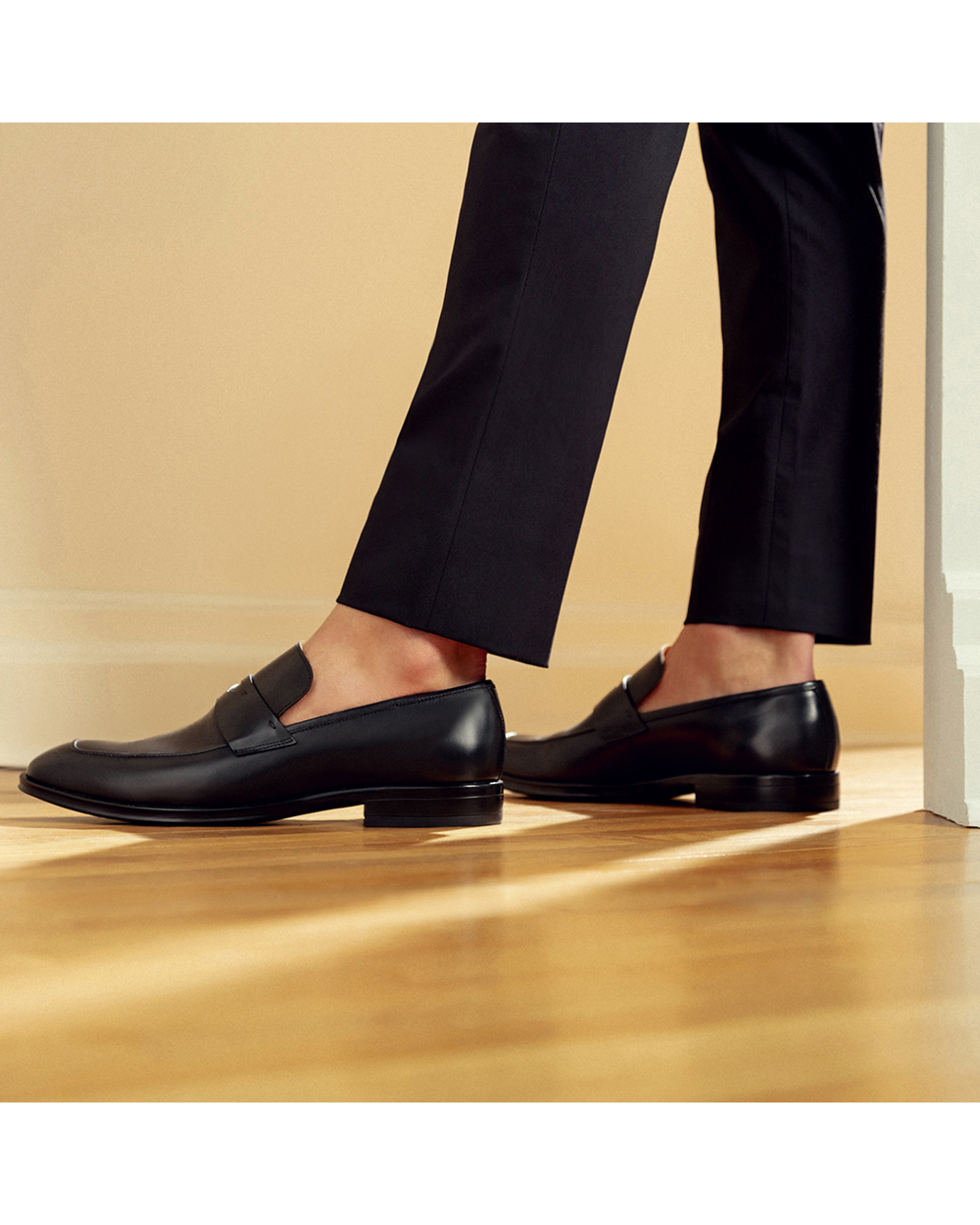 Sapato Masculino Loafer Grottie Preto Sapato Masculino Loafer Grottie Preto