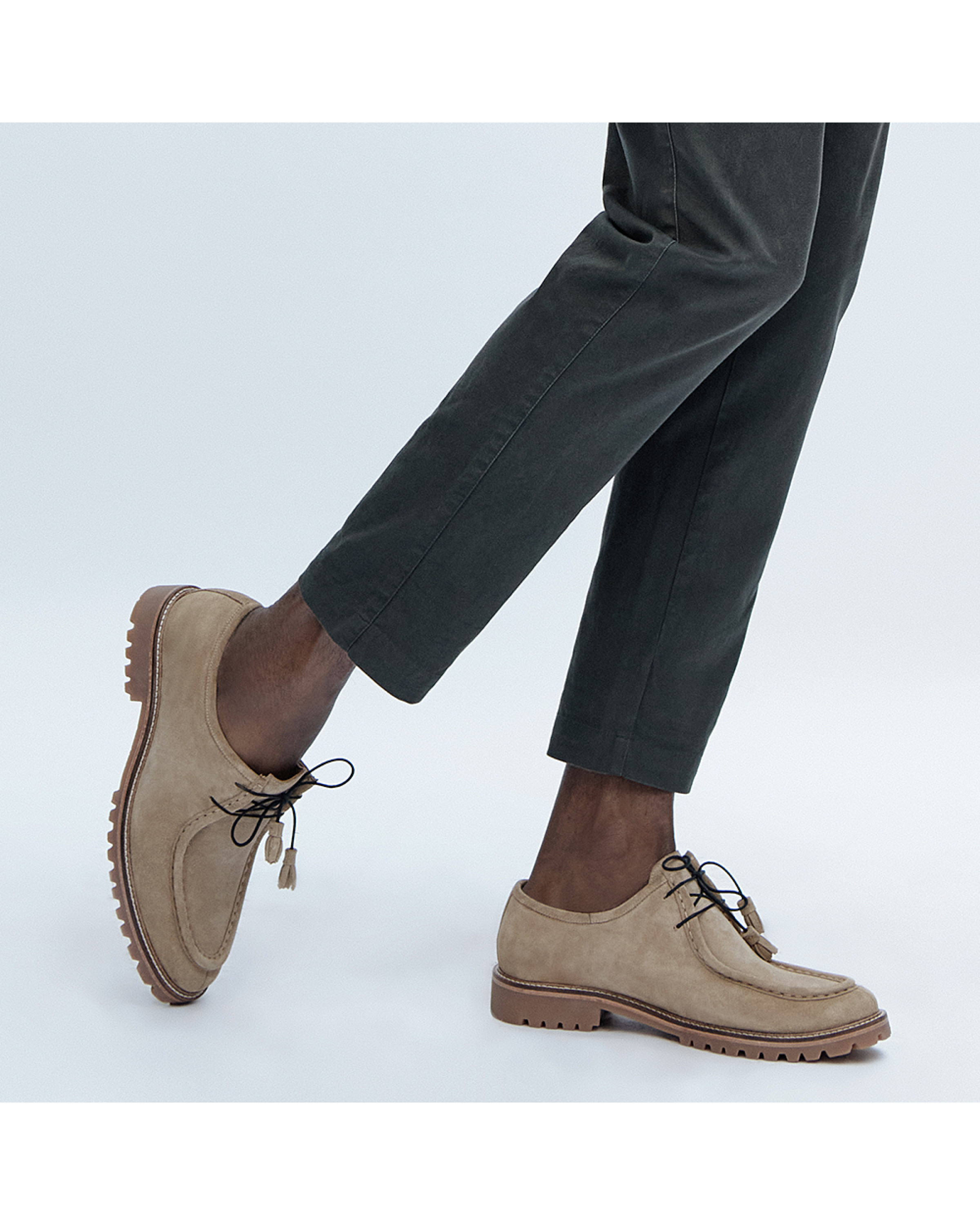 Sapato Masculino Derby Doite Camurça Oca