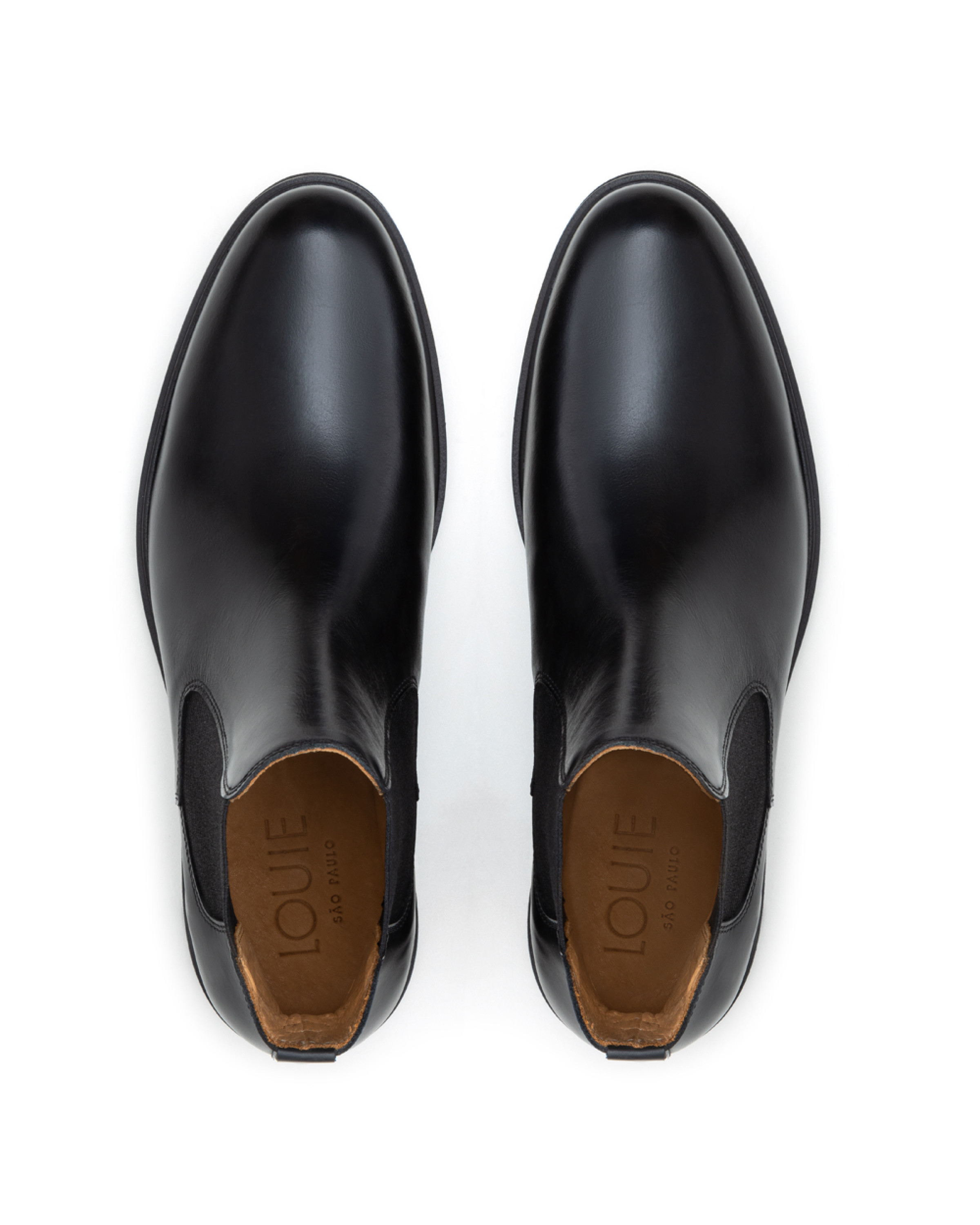 Bota Masculina Chelsea Aoma Preta Bota Masculina Chelsea Aoma Preta