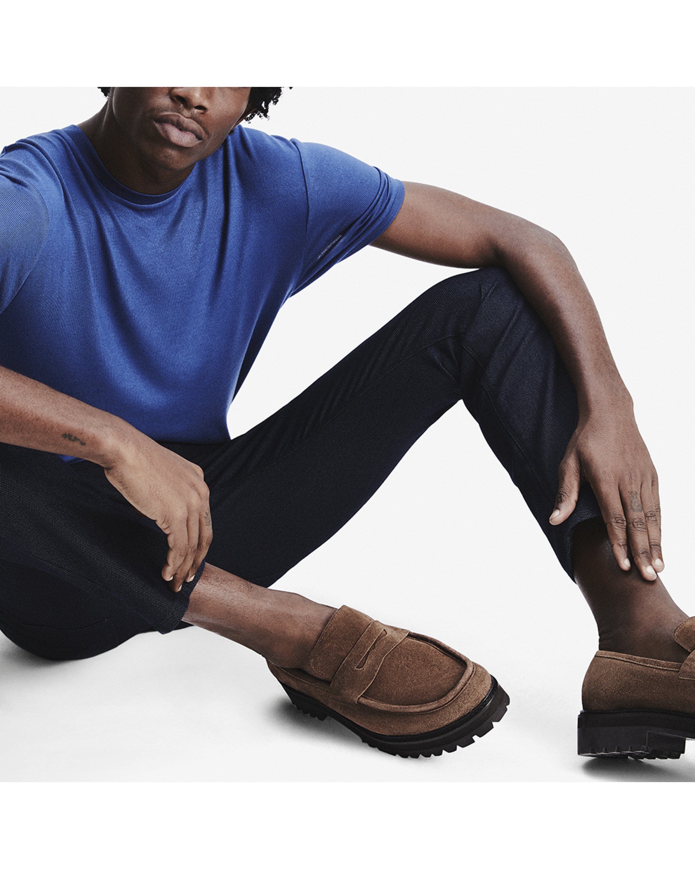 Sapato Masculino Loafer Dolfi Camurça