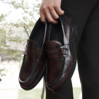 Sapato Masculino Mocassim Prince Burgundy