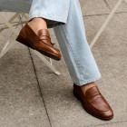 Sapato Social Loafer Conti Whisky