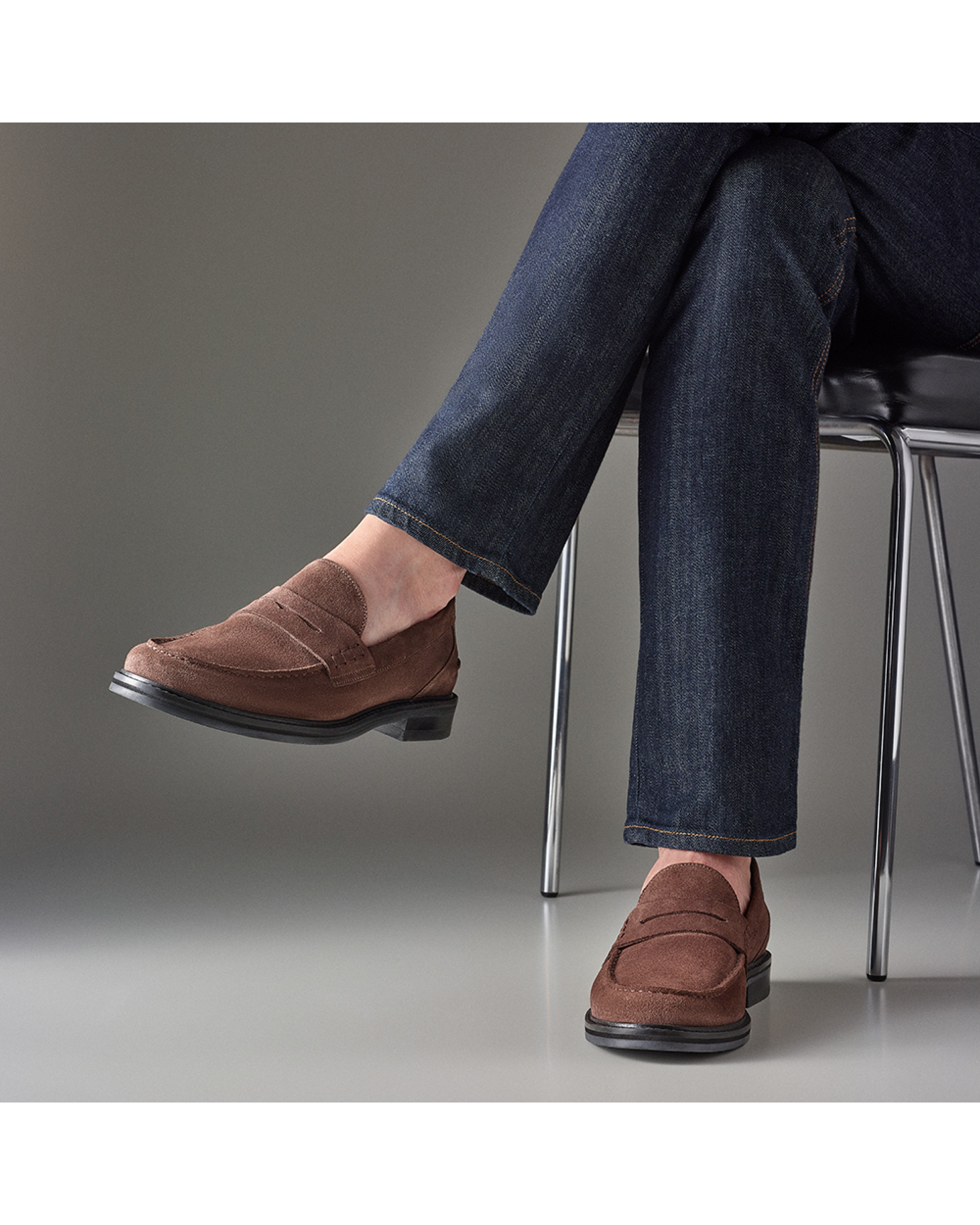 Sapato Masculino Mocassim Prince Camurça Café Sapato Masculino Mocassim Prince Camurça Café