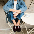Mocassim Feminino Seine Burgundy