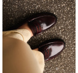 Mocassim Feminino Seine Burgundy