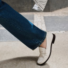 Mocassim Feminino Seine Off-white