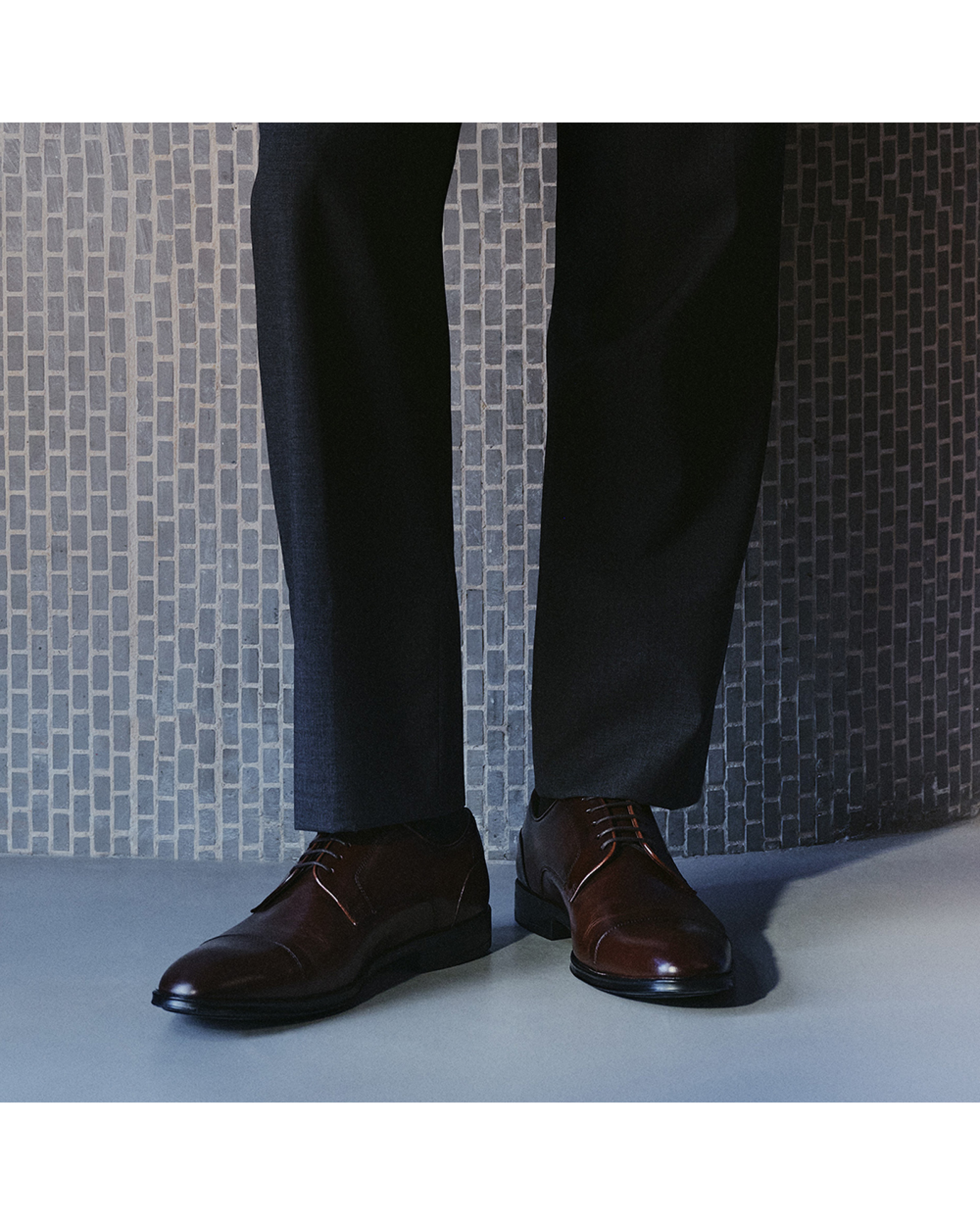 Sapato Masculino Derby Barto Café