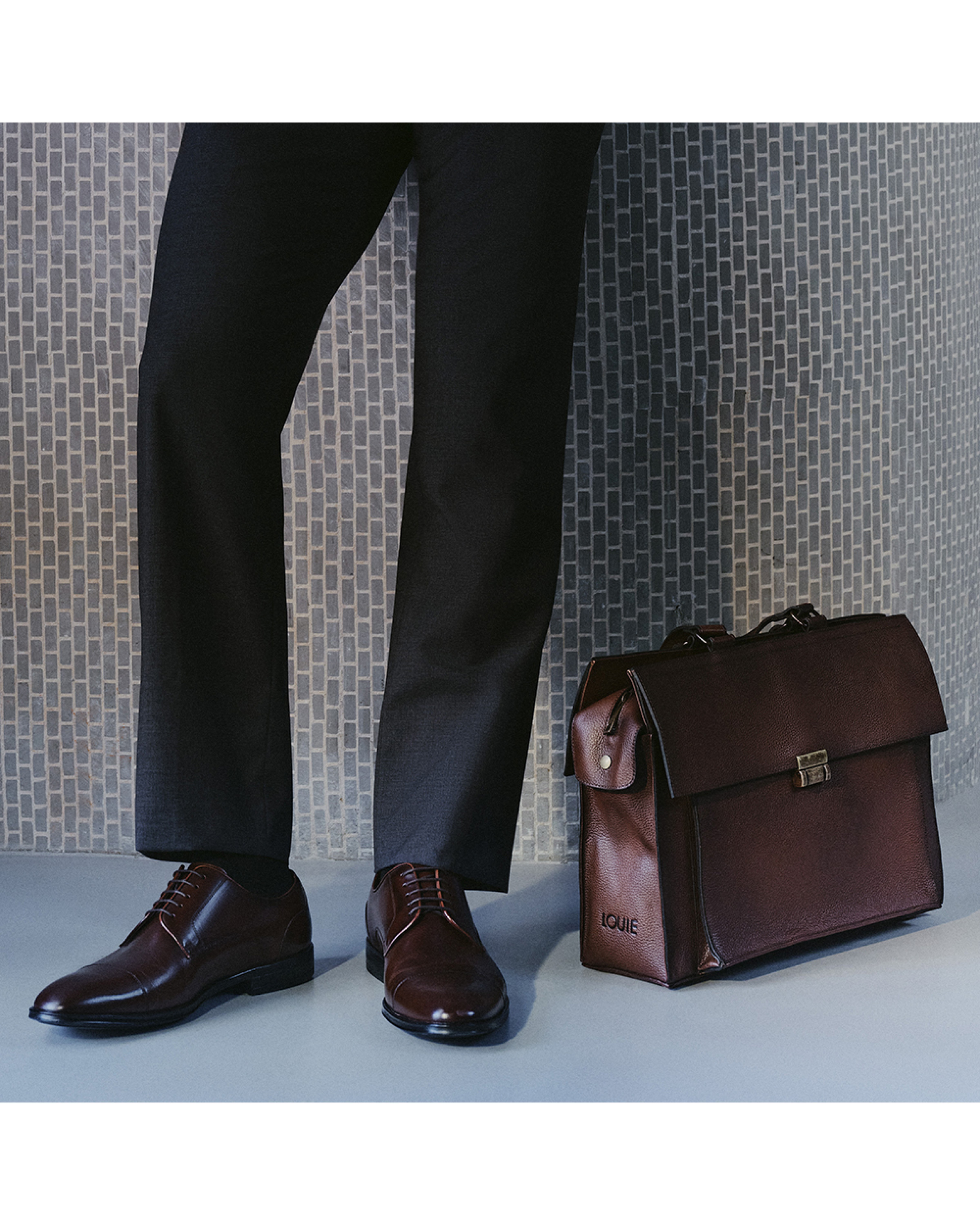 Sapato Masculino Derby Barto Café