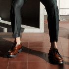 Sapato Masculino Derby Lewis Whisky