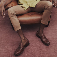 Sapato Social Loafer Conti Whisky