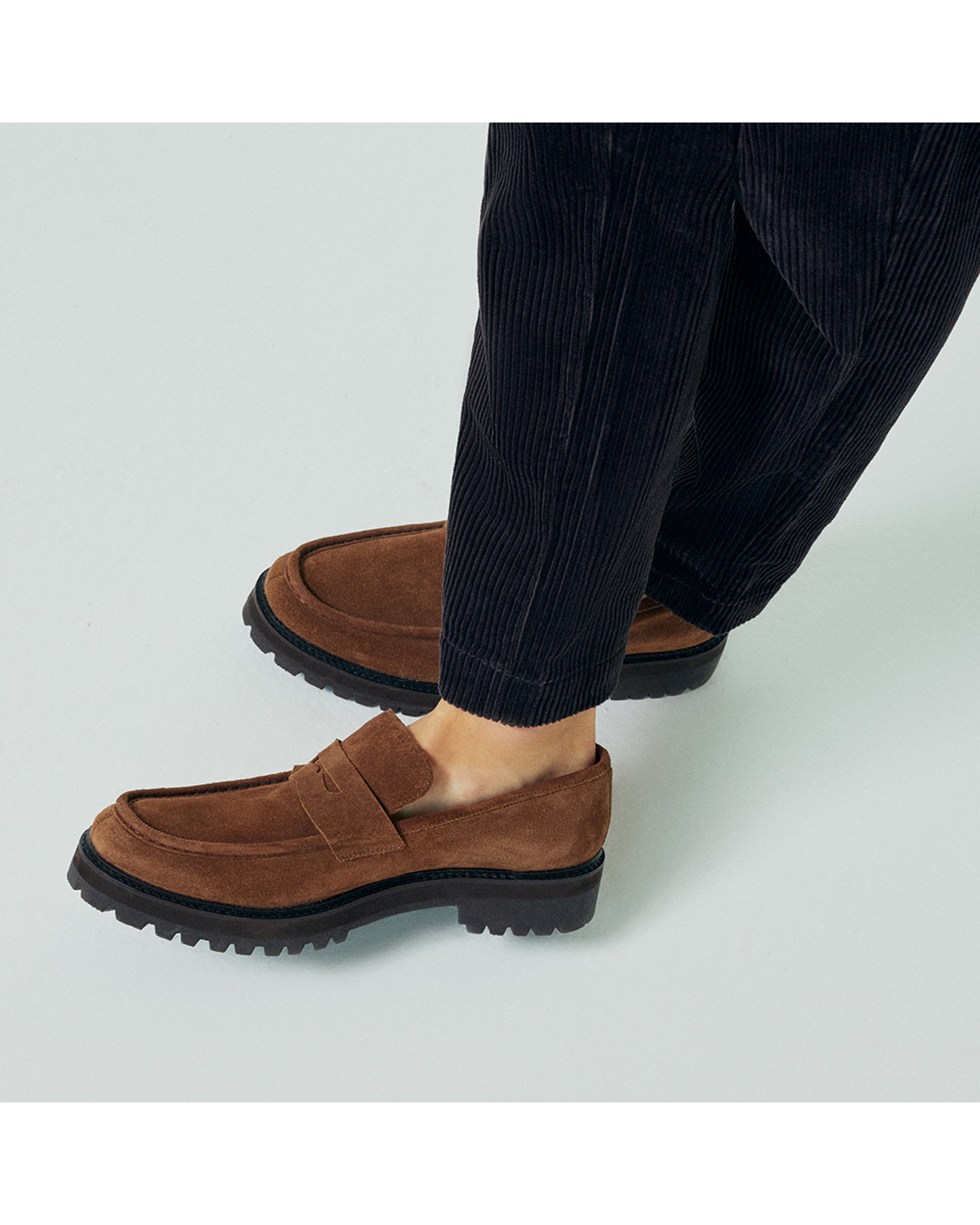 Sapato Masculino Loafer Dolfi Camurça