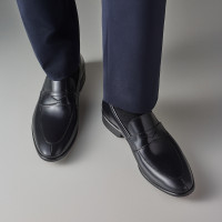 Sapato Social Loafer Matteo Preto