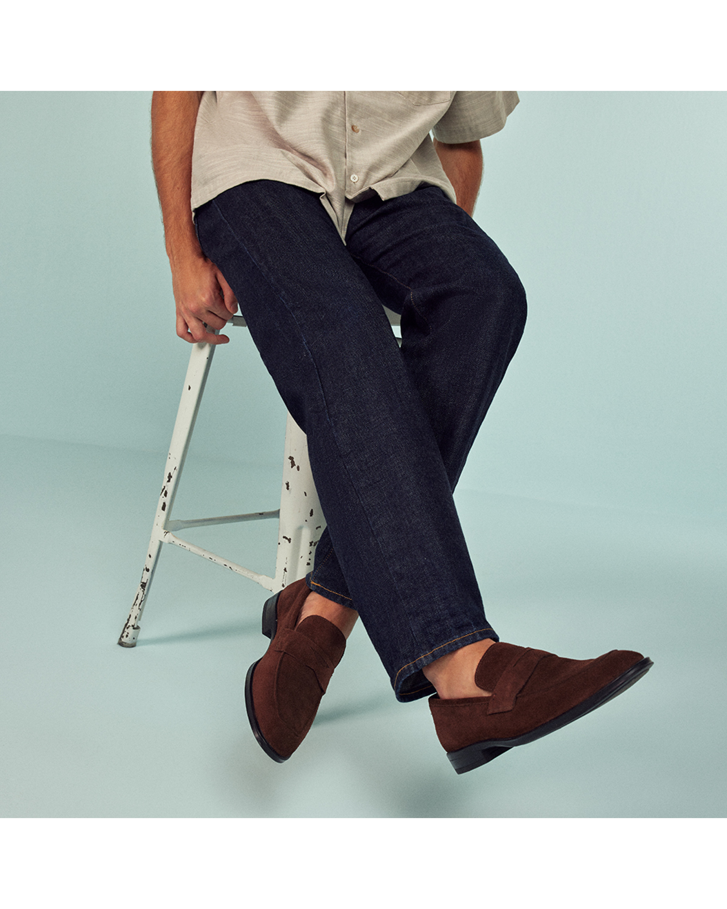 Sapato Masculino Loafer Grottie Café