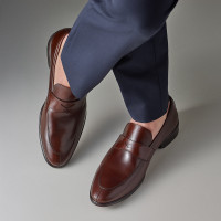 Sapato Social Loafer Matteo Café