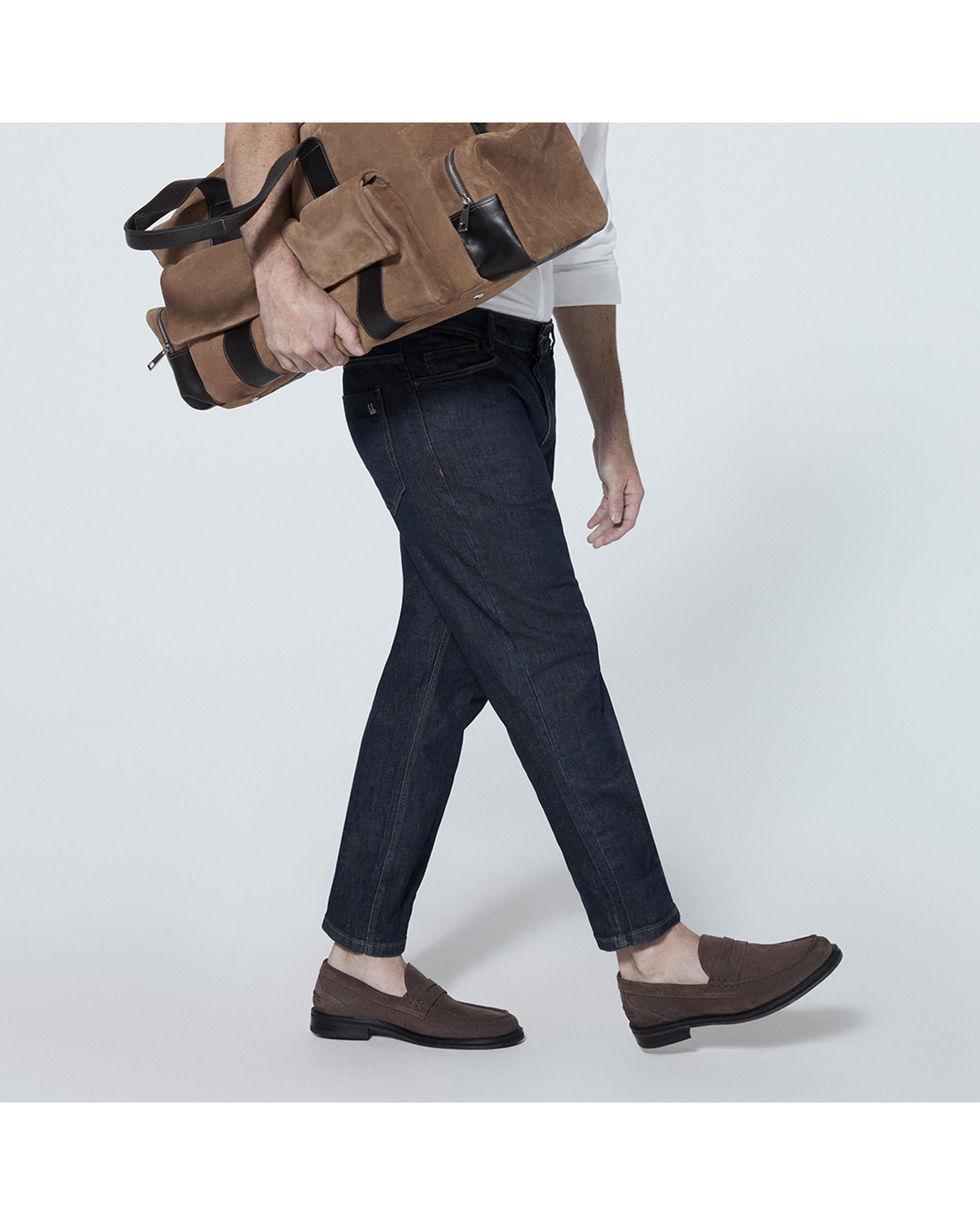 Sapato Masculino Mocassim Prince Camurça Café Sapato Masculino Mocassim Prince Camurça Café