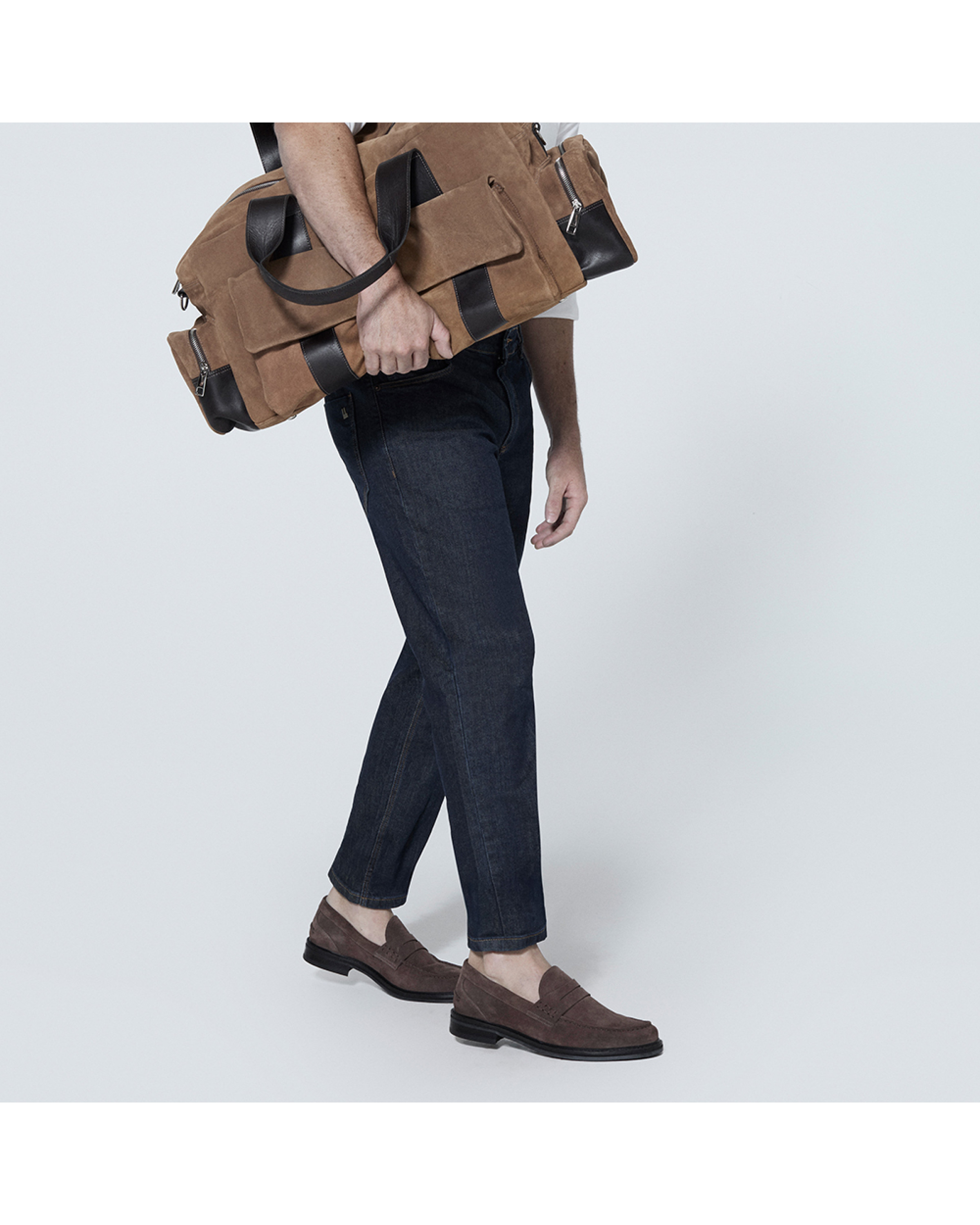 Sapato Masculino Mocassim Prince Camurça Café Sapato Masculino Mocassim Prince Camurça Café