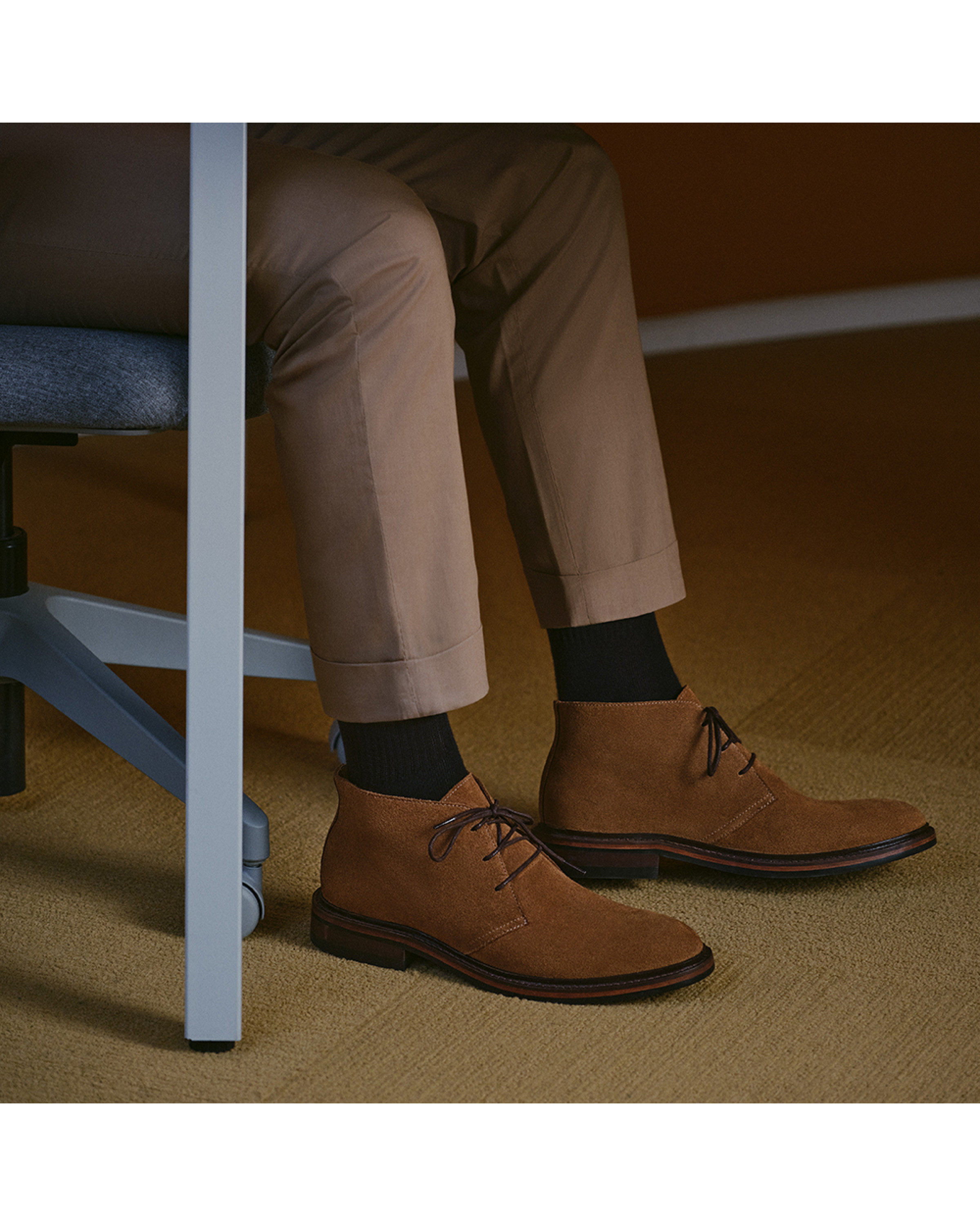 Bota Masculina Brera Camurça Ferrugem Bota Masculina Brera Camurça Ferrugem
