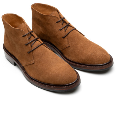 Bota Masculina Brera Camurça Ferrugem