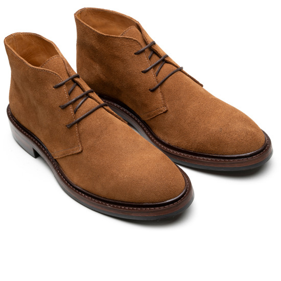 Bota Masculina Brera Camurça Ferrugem
