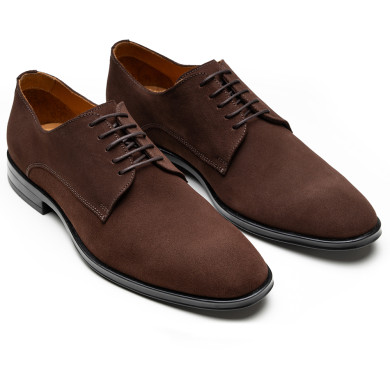 Sapato Masculino Derby Álbero Café
