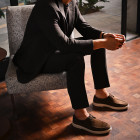 Sapato Masculino Derby Giorni Café