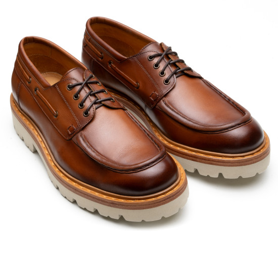 Sapato Masculino Derby Soho Whisky