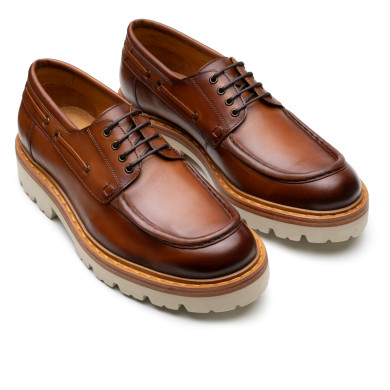 Sapato Masculino Derby Soho Whisky