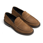 Sapato Masculino Mocassim Prince Camurça Ferrugem