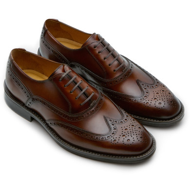 Sapato Social Oxford Rossore Whisky