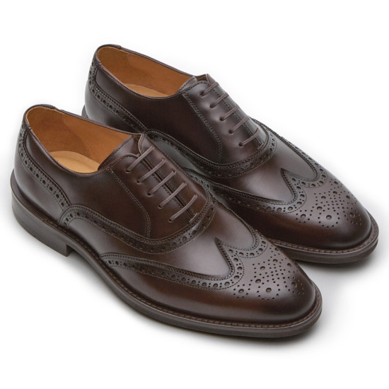 Sapato Social Oxford Rossore Café