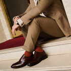 Sapato Social Oxford Rossore Whisky