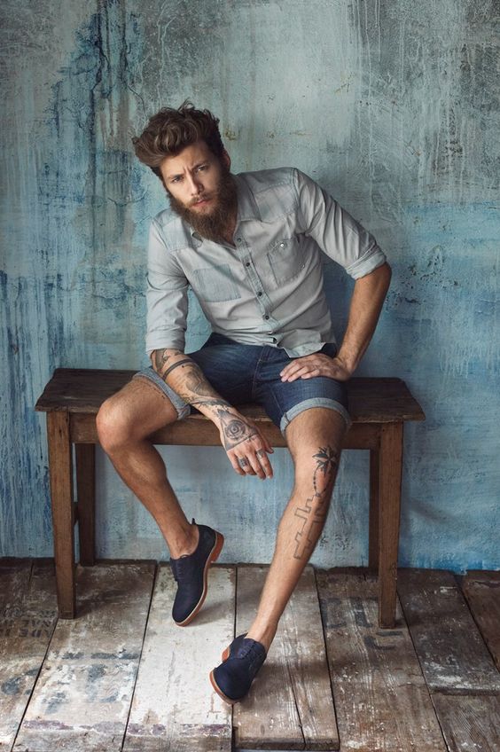 sapato masculino usar com bermuda
