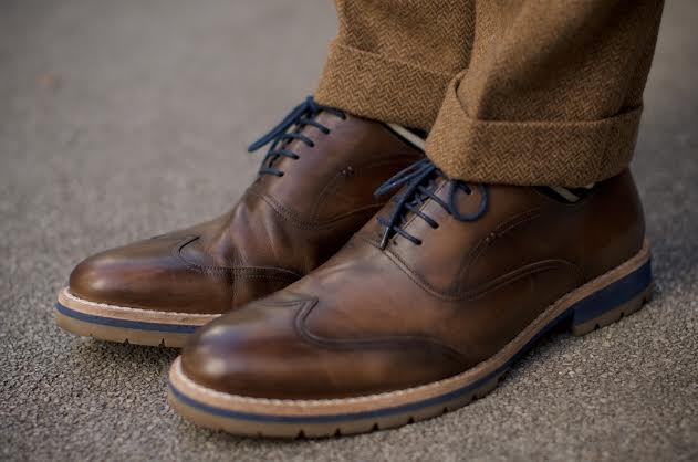 sapato casual marrom