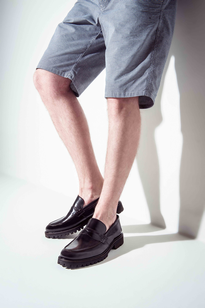 sapato masculino usar com bermuda